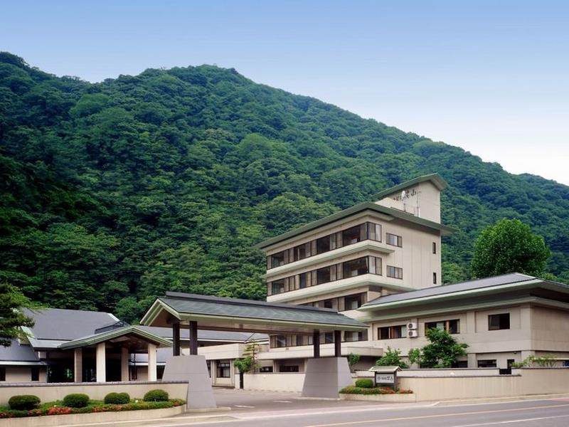 Ryokan Kinranso Hanayama Корияма Экстерьер фото